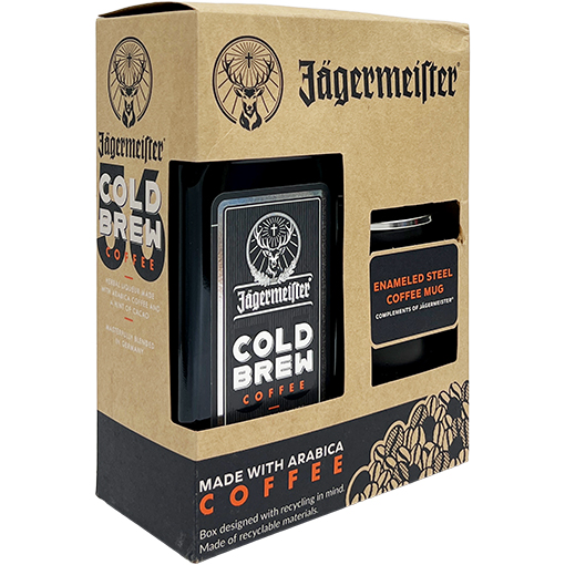 JAGERMEISTER COLD BREW COFFEE Enamel Tin Mug