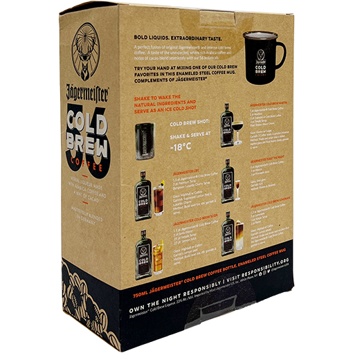 JAGERMEISTER COLD BREW COFFEE Enamel Tin Mug