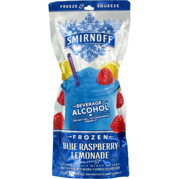 Smirnoff Frozen Blue Raspberry Lemonade