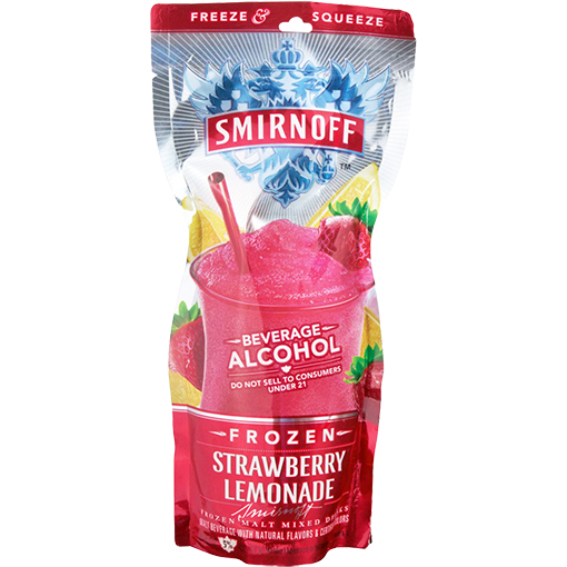 Smirnoff ice best sale frozen pouches