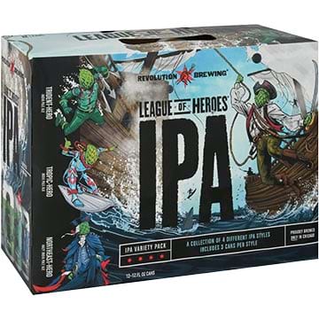 Revolution League of Heroes IPA Variety Pack