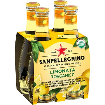 San Pellegrino Organic Aranciata (Orange), Bottles, 12oz 4ct