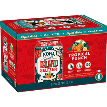 Kona Spiked Island Seltzer Tropical Punch
