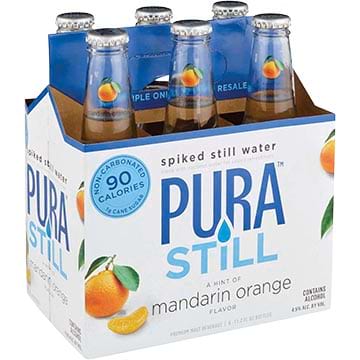 Pura Still Mandarin Orange Spiked Still Water