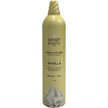 Whipshots Vodka Infused Vanilla Whipped Cream