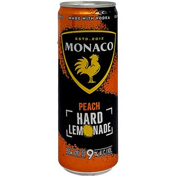 Monaco Hard Lemonade Peach