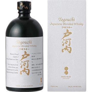 Togouchi 9 year old Japanese Blended Whisky 750mL