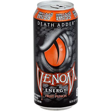 Venom Death Adder Fruit Punch Energy Drink