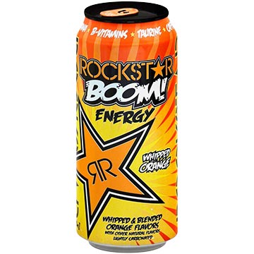 Vitamin-Enriched Energy Drinks : Rockstar energy drink