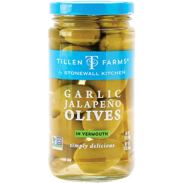 Tillen Farms Garlic Jalapeno Olives