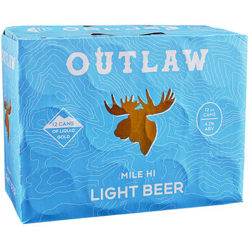 Tivoli Outlaw Mile Hi Light Beer