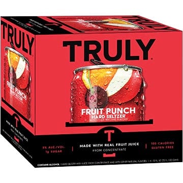 Truly Hard Seltzer Fruit Punch