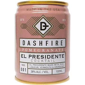 Dashfire Pomegranate El Presidente Cocktail