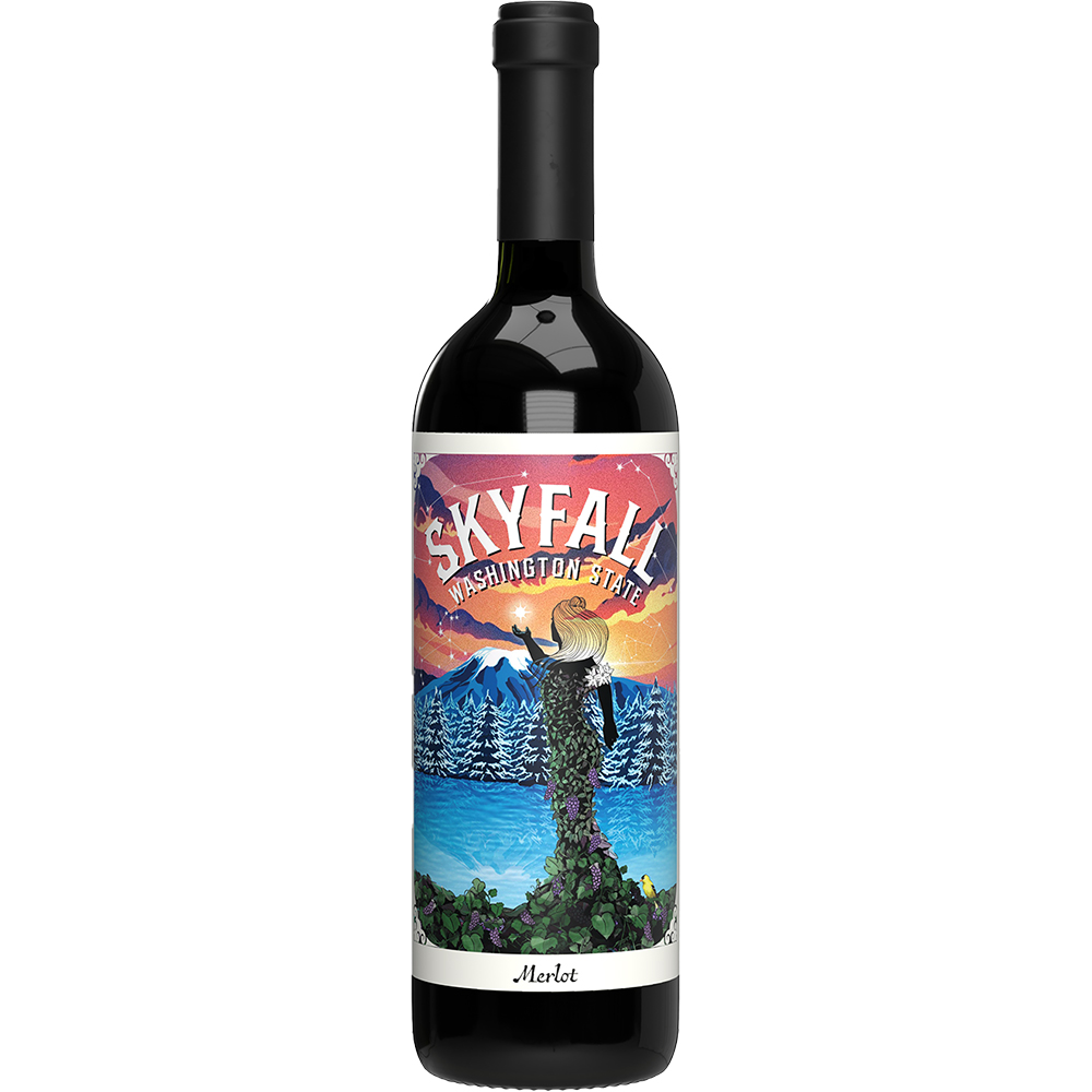 Skyfall Vineyard Washington Merlot | GotoLiquorStore