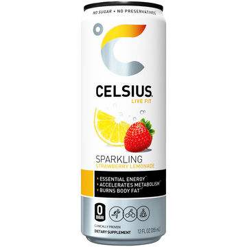 CELSIUS Sparkling Strawberry Lemonade