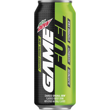 Mountain Dew Game Fuel Charged Original Dew