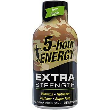 5-Hour Energy Extra Strength Sour Apple
