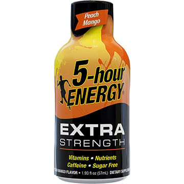 5-Hour Energy Extra Strength Peach Mango