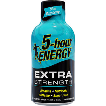 5-Hour Energy Extra Strength Blue Raspberry