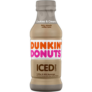 Dunkin' Donuts Cookies & Cream Iced Coffee