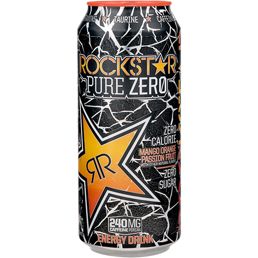 Rockstar Pure Zero Mango Orange Passion Fruit | GotoLiquorStore