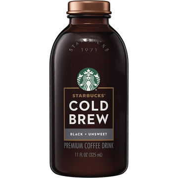 Starbucks Cold Brew Black Unsweetened