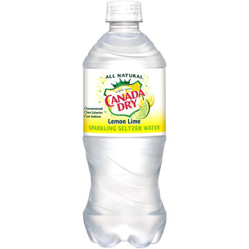 Canada Dry Lemon Lime Seltzer Water