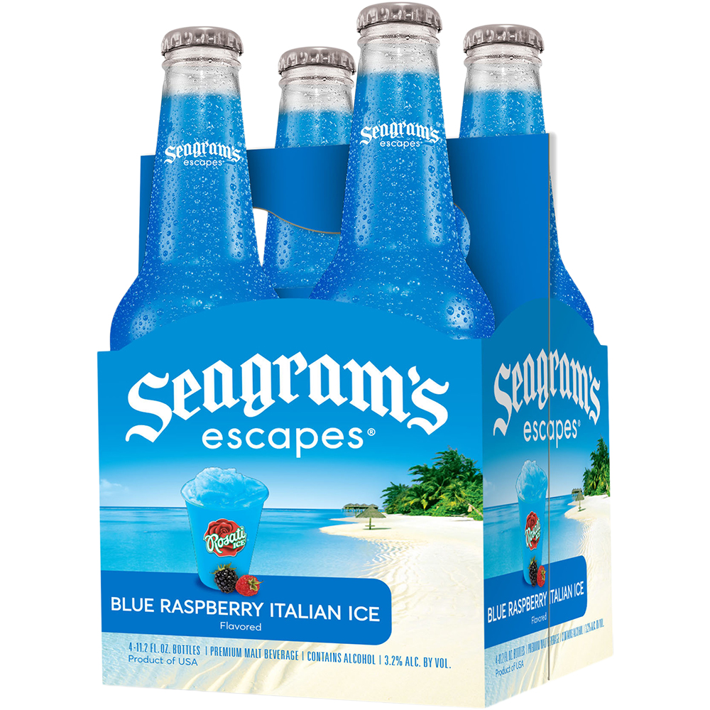 Seagrams Escapes Blue Raspberry Italian Ice Gotoliquorstore 0506