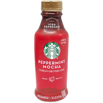 Starbucks Iced Espresso Peppermint Mocha