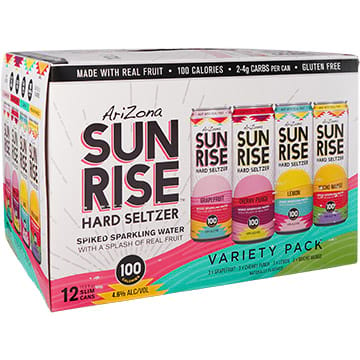 AriZona Sunrise Hard Seltzer Variety Pack