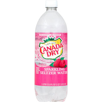 Canada Dry Raspberry Seltzer Water