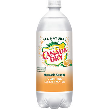 Canada Dry Mandarin Orange Seltzer Water
