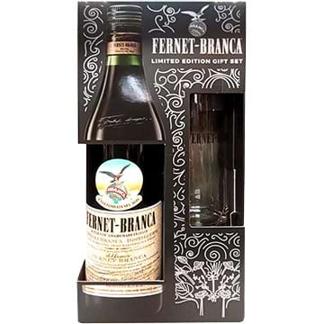 Fernet Branca Liqueur Gift Set with Highball Glass