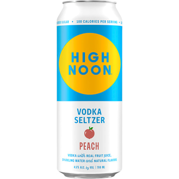 High Noon Sun Sips Peach Vodka & Soda