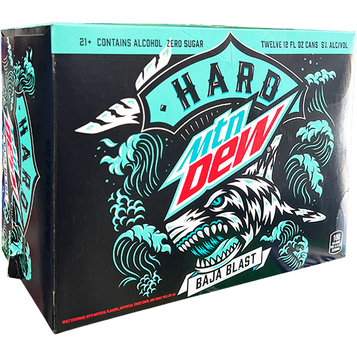 Mountain Dew Baja Blast Cans, 12 oz Cans, 12 Count