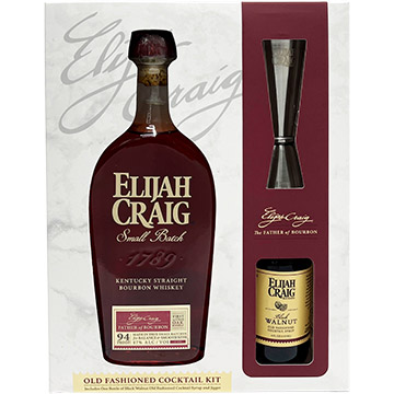 Elijah Craig Straight Bourbon Small Batch with Ice Mold Gift Set