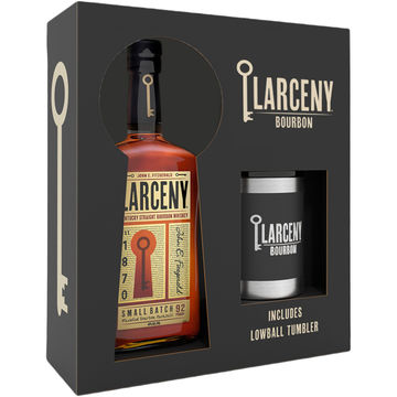 Larceny Small Batch Bourbon Gift Set with Lowball Tumbler