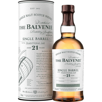 The Balvenie Single Barrel 21 Year Old