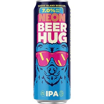 Goose Island Neon Beer Hug