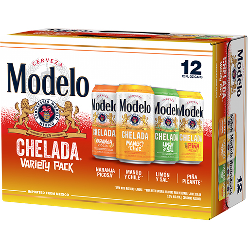 Modelo Spiked Aguas Frescas Flavored Malt Beverage 12 Cans Variety