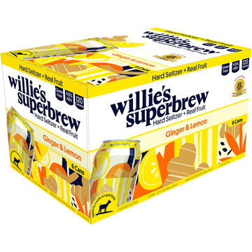 Willie's Superbrew Real Ginger + Lemons