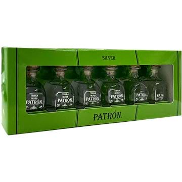 Patron Silver Tequila Miniature Pack