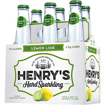 Henry's Hard Sparkling Water Lemon Lime
