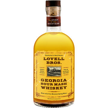 Lovell Bros. Georgia Sour Mash Whiskey