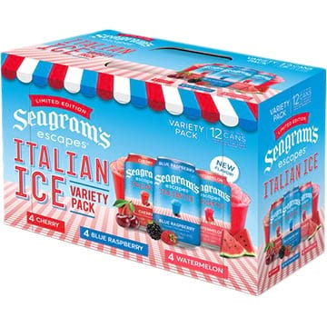Seagram's Escapes Italian Ice Variety Pack