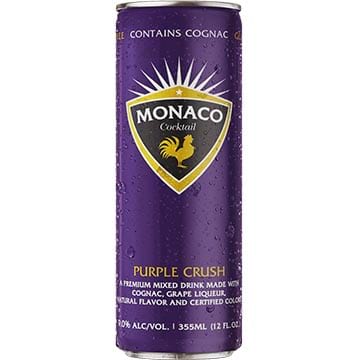 Monaco Purple Crush Cocktail
