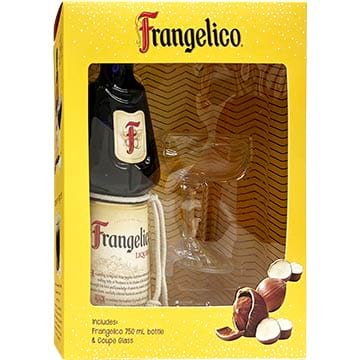 Frangelico Liqueur Gift Set with Coupe Glass
