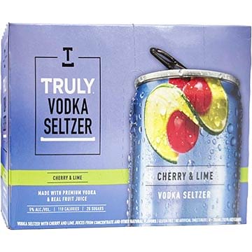 Truly Vodka Seltzer Cherry & Lime