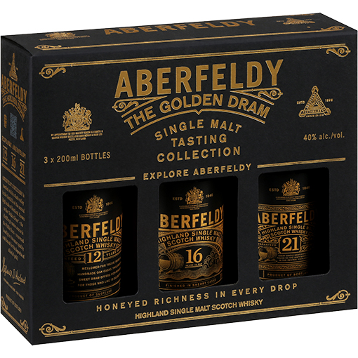 Aberfeldy The Golden Dram Single Malt Tasting Collection | Neil's
