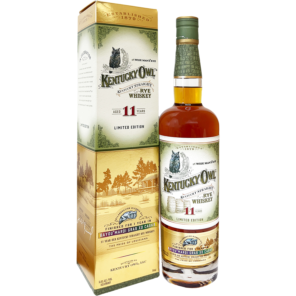 Kentucky Owl Bayou Mardi Gras Xo Casks Limited Edition Rye